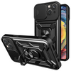 Hybrid Armor Camshield etui Motorola Moto G62 5G pancerny pokrowiec z osłoną na aparat czarne