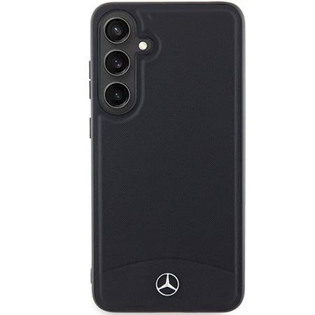 MERCEDES ETUI HARDCASE LEATHER TEXTURED DO SAMSUNG GALAXY S24 PLUS OCHRONA