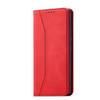 Magnet Fancy Case etui do Samsung Galaxy S22+ (S22 Plus) pokrowiec portfel na karty kartę podstawka czerwony