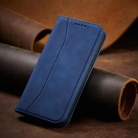 HURTEL POKROWIEC ETUI MAGNETYCZNE DO IPHONE 13 PRO MAX Z KARTĄ I PODSTAWKĄ