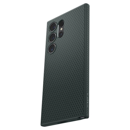 Etui Spigen Liquid Air na Samsung Galaxy S24 Ultra - ciemnozielone