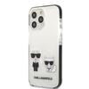 Etui Karl Lagerfeld KLHCP13XTPEKCW na iPhone 13 Pro Max hardcase - białe Karl&Choupette