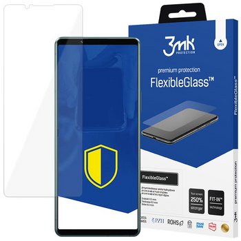 3MK SZKŁO FLEXIBLEGLASS DO SONY XPERIA 5 IV OLEOFOBICZNE ODPORNOŚĆ