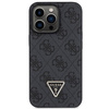 Etui Guess GUHCP13LP4TDSCPK na iPhone 13 Pro / 13 - czarne Crossbody 4G Metal Logo