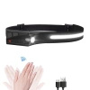 HURTEL LATARKA CZOŁOWA LED Z CZUJNIKIEM RUCHU DO WĘDROWANIA Z IPX4 1200 MAH