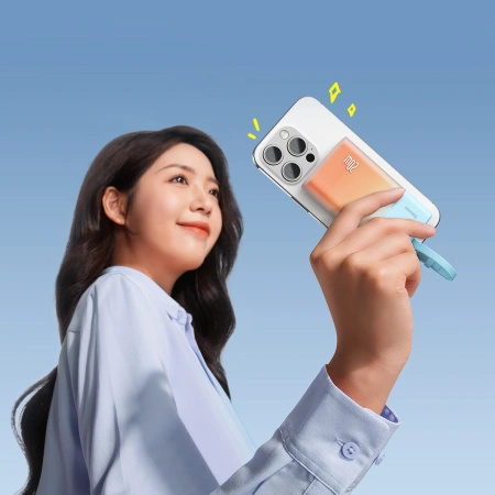 BASEUS POWERBANK POPSICLE 5200MAH 20W Z WBUDEWANYM KABLEM DO LIGHTNING
