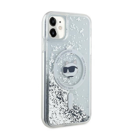 KARL LAGERFELD ETUI LIQUID GLITTER DO IPHONE 11 XR 6.1 CHOUPETTE DO MAGSAFE