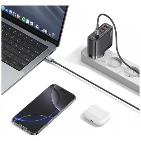 USAMS KABEL Huan Series SJ751 240W DO USB-C DO USB-C 1,2M TRANSMISJA DANYCH