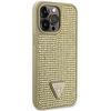 Etui Guess GUHCP14XHDGTPD na iPhone 14 Pro Max 6.7" - złote Rhinestone Triangle