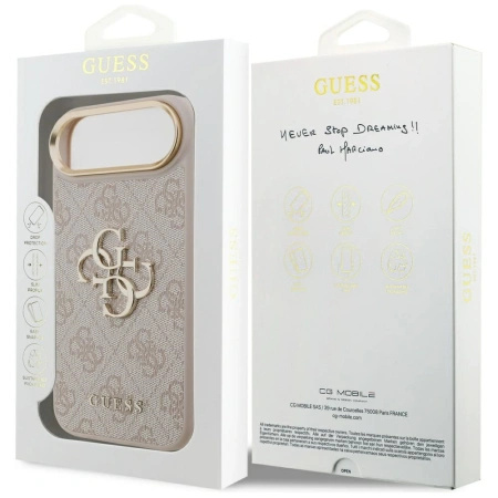 GUESS POKROWIEC NA TELEFON IPHONE AIR 4G CLASSIC LOGO DO IPHONE 13 14 15
