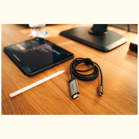 VERBATIM ADAPTER PRZEJŚCIÓWKA USB-C DO HDMI 4K DO LAPTOPA TELEWIZORA 1.5M