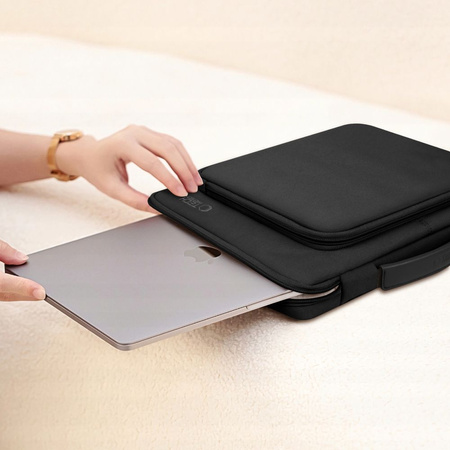 TECH-PROTECT TORBA NA LAPTOPA BASIC BAG DO LAPTOPA 13-14 CALI OCHRONA BLACK