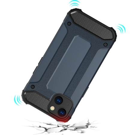 HURTEL PANCERNE ETUI DO IPHONE 14 HYBRYDOWE Z SYSTEMEM ABSORPCJI WSTRZĄSÓW