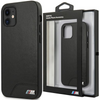 Etui BMW BMHCP12SMHOLBK iPhone 12 mini 5,4" czarny/black hardcase M Collection Smooth PU