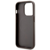 Etui Guess GUHMP14XP4RPSW na iPhone 14 Pro Max 6.7" - brązowe 4G Printed Stripes MagSafe