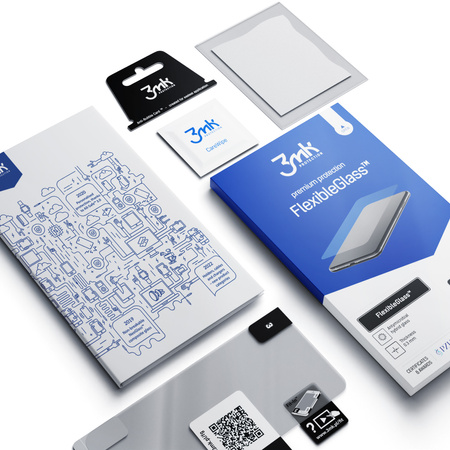 3MK FLEXIBLEGLASS SZKŁO DO APPLE IPHONE 15 PRO MAX OCHRONA EKRANU Z WYSOKĄ