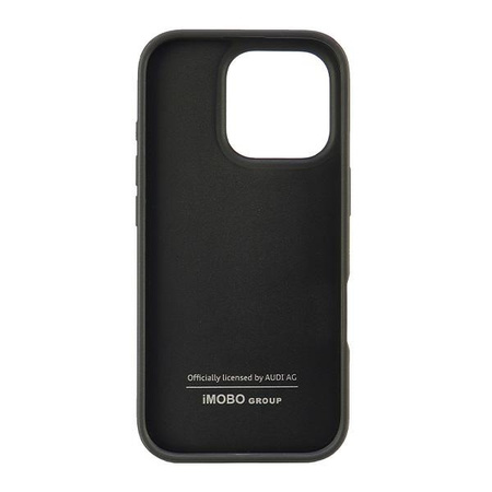 AUDI SYNTHETIC LEATHER CASE DO IPHONE 16 PRO 6.3 OCHRONA NAJWYŻSZEJ