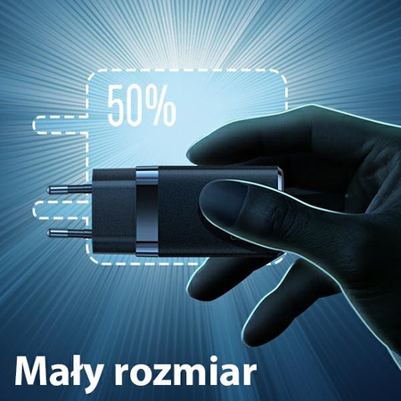 USAMS ŁADOWARKA SIECIOWA USB-C DO TELEFONÓW REALME 47W PD SZYBKIE ŁADOWANIE