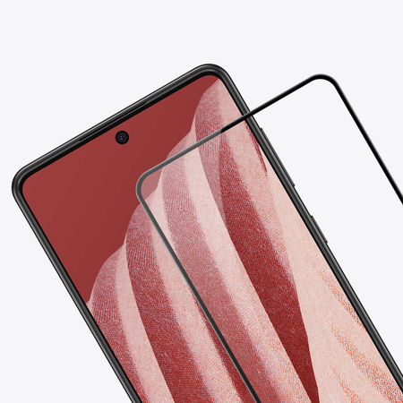 Nillkin CP+PRO ultracienkie szkło hartowane na cały ekran z ramką 0,2 mm 9H Samsung Galaxy A73 czarny