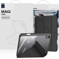 Dux Ducis Magi etui do iPad mini 2021 pokrowiec smart cover z podstawką i schowkiem na Apple Pencil czarny