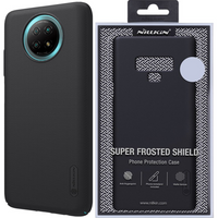 Nillkin Super Frosted Shield wzmocnione etui pokrowiec + podstawka Xiaomi Redmi Note 9T 5G czarny