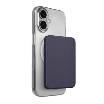 Powerbank Puro 4200mAh ultracienki kompatybilny z MagSafe USB-C - szary