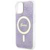 Etui Guess GUHMP14SH4STU na iPhone 14 purpurowy/purple hardcase 4G MagSafe