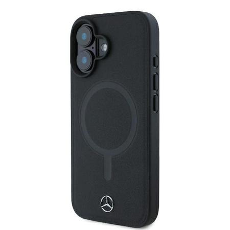 MERCEDES POKROWIEC HARDCASE SMOOTH LEATHER DO IPHONE 16 PLUS 6,7 Z DO