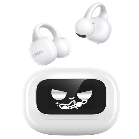 Słuchawki dokanałowe TWS UGREEN ClipBuds WS208 (białe)