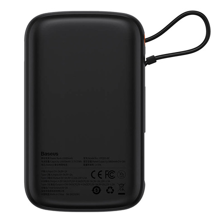 BASEUS QPOW PRO POWERBANK 10000MAH Z KABLEM USB-C DO TELEFONÓW 22.5W