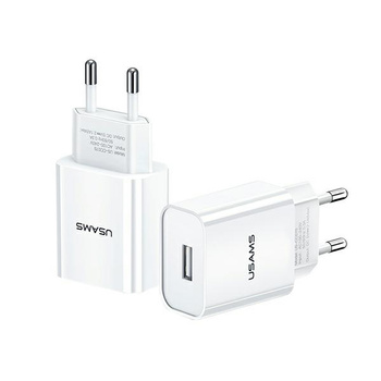 USAMS ŁADOWARKA 1XUSB DO LIGHTNING FAST CHARGING DO IPHONE 11 12 13 14 2,1A