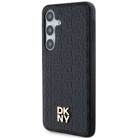DKNY ETUI CASE HARDCASE DO SAMSUNG S24+ S926 LEATHER DO MAGSAFE METAL LOGO