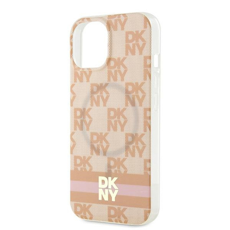 DKNY CASE DO IPHONE 15 14 13 6.1 DO MAGSAFE IML CHECKERED MONO PATTERN