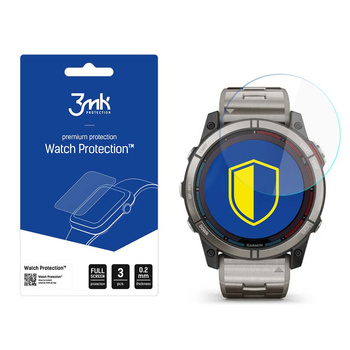 3MK SZKŁO HYBRYDOWE DO GARMIN QUATIX 7X OCHRONA EKRANU FLEXIBLEGLASS