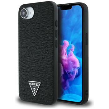 GUESS ETUI GRAINED TRIANGLE DO MAGSAFE DO IPHONE 16E OCHRONA TELEFONU