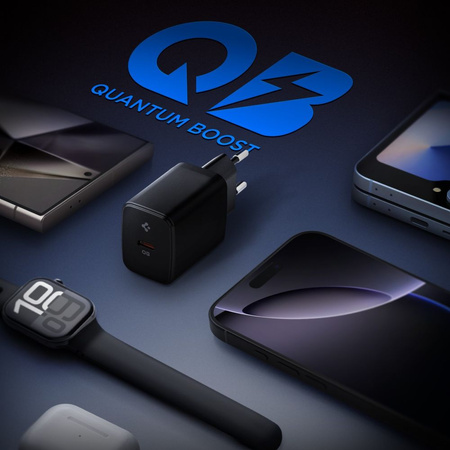 SPIGEN ŁADOWARKA 1-PORTOWA 20W DO APPLE IPHONE 11 12 13 SZYBKIE ŁADOWANIE