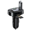 Transmiter Bluetooth / ładowarka do samochodu Baseus S-09A (Overseas Edition) - czarny