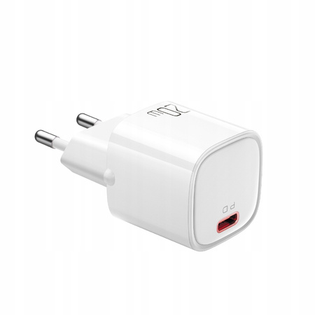 MCDODO SZYBKA ŁADOWARKA SIECIOWA ZASILACZ DO IPHONE LIGHTNING 20W KABEL 1M