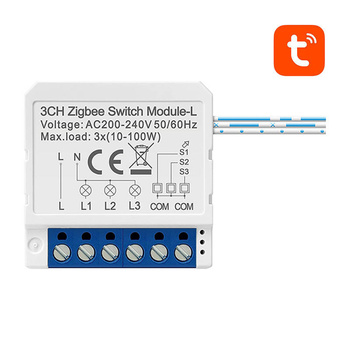 AVATTO INTELIGENTNY PRZEŁĄCZNIK DO ZIGBEE BEZ NEUTRALNEGO ZDALNE STEROWANIE