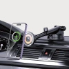 Uchwyt samochodowy Dudao F12MAX+ z ładowarką bezprzewodową 15W kompatybilny z Magsafe - czarny