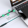 Ugreen kabel przedłużacz przejściówka USB C (męski) - USB C (żeński) 100W 10Gb/s 1m czarny