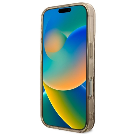 GUESS ETUI HARDCASE DO IPHONE 16 PRO MAX DO MAGSAFE PEONY KWIATY TŁO 4G