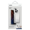 UNIQ etui Air Fender ID iPhone 15 Pro 6.1" nude transparent Cardslot