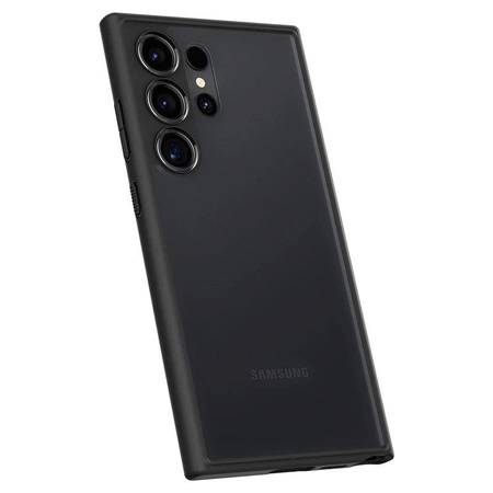 Etui Spigen Ultra Hybrid na Samsung Galaxy S24 Ultra - przezroczysto-czarne
