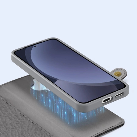 DUX DUCIS ETUI DO SAMSUNG GALAXY S25+ Z ODŁĄCZANYM PORTFELEMEM MAGNETYCZNYM