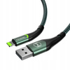 MCDODO KABEL USB LIGHTNING SZYBKIEGO ŁADOWANIA 36W DO IPHONE 13 14 2M LED ZIELONY