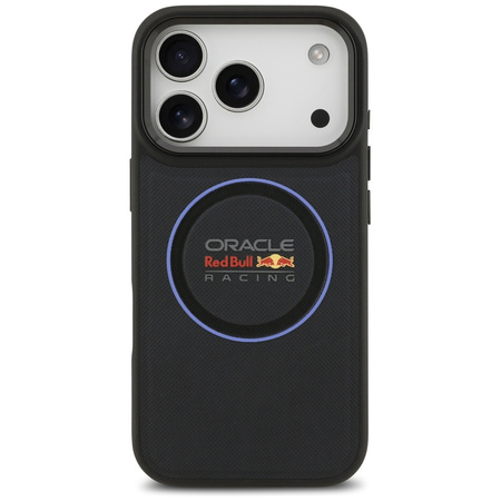 Etui Red Bull Meshed Blue Ring & Metal   Buttons MagSafe do iPhone 17 Pro granatowy