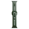 42/44/45/46/49 mm Dark Green (big) - 3mk Silicone Watch Strap for Apple
