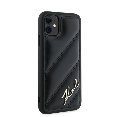 KARL LAGERFELD ETUI DO IPHONE 11 XR KLHCN61PQDSMGK HARDCASE DIAGONAL