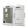 DKNY ETUI HARDCASE DO IPHONE 15 PRO MAX 6.7 Z METALOWYM LOGO I RĘKAWKIEM